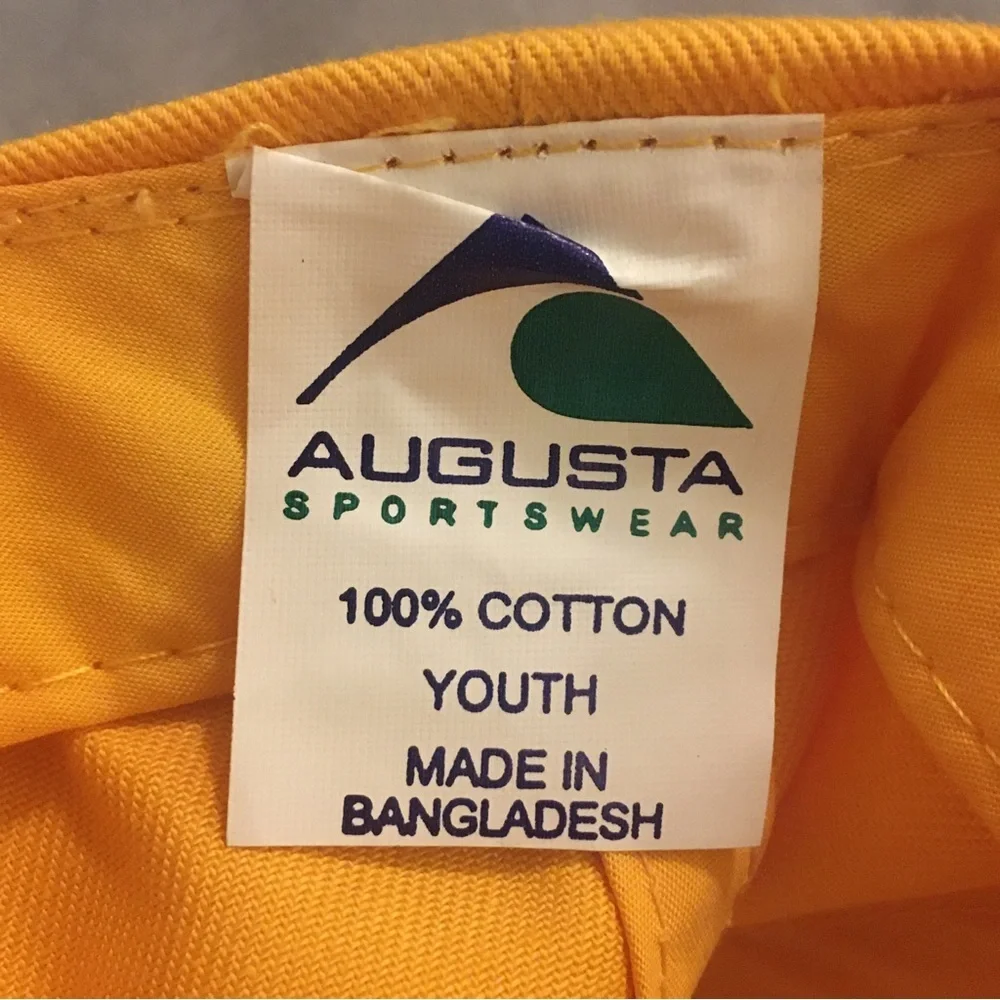Yellow NC Youth Ball Cap